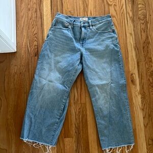 Madewell Perfect Vintage Wide Leg Crop